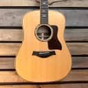 Used (2014) Taylor 810e Acoustic/Electric Dreadnought Guitar with Hardshell Case