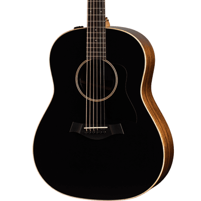 Taylor AD17e American Dream Grand Pacific Dreadnought Acoustic Electric Guitar Blacktop with Case image 1