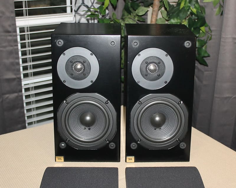 JBL L1 Vintage 2-Way Speakers 200W Black Ash; Tested Very good condition  			