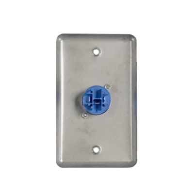 OSP D-1-1PCA Duplex Wall Plate w/ 1 Powercon A image 2