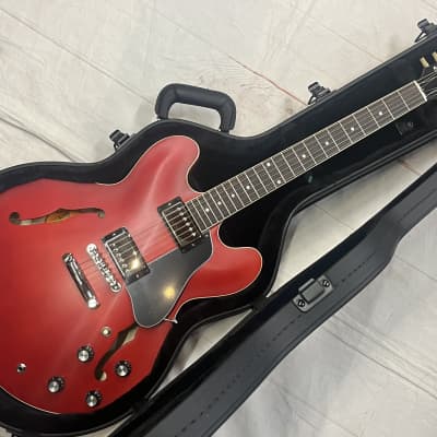 Gibson ES-335 Satin 2022 - Satin Cherry New Unplayed w/Case Auth Dealer 7lb15oz #316 image 2