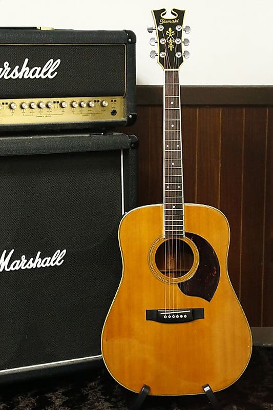 Rare Buffalo Headstock YAMAKI B30 Japan vintage acoustic