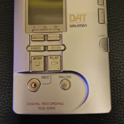 Sony TCD-D100 DAT Portable Digital Audio Tape Recorder | Reverb