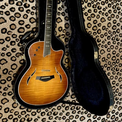 LEFT HANDED TAYLOR T5 WITH UPGRADES AND HARD CASE lefty | Reverb