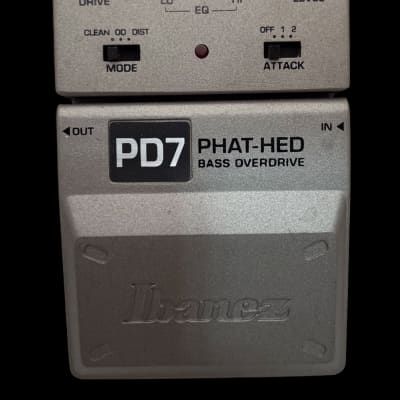 Ibanez PD7 Phat-Hed Bass Overdrive | Reverb