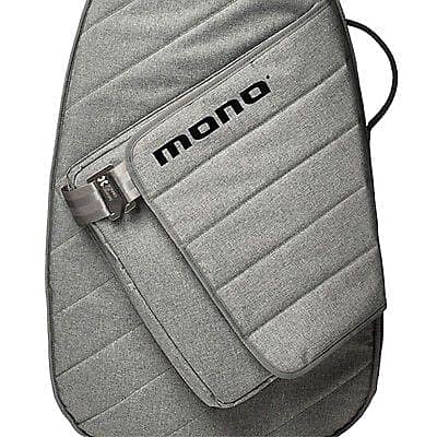 MONO Cases M80 Series Lightweight and Slim Electric Bass Sleeve Gig Bag Ash image 2