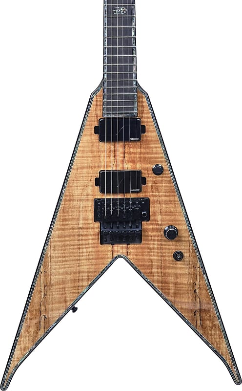 B.C. Rich Jr-V Extreme Electric Guitar - Spalted Maple (JrVExFNtd1) image 1