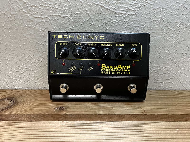 Tech 21 Sansamp Programmable Bass Driver