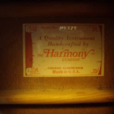 Harmony H6375 Late 60's - Early 70's - Natural image 6