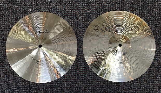 Paiste 13" Signature Heavy Hi-Hat Cymbals (Pair) 1989 - 2006 image 1