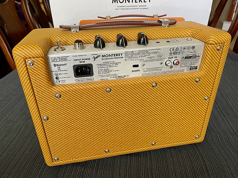 Fender Monterey Tweed Bluetooth Speaker | Reverb Fender Monterey Tweed Bluetooth Speaker | Reverb