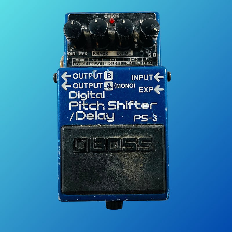 Boss PS-3 Digital Pitch Shifter/Delay | Reverb