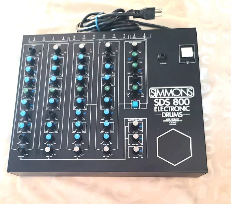 Simmons SDS 800 4-Channel Drum Sound Module 1986 | Reverb