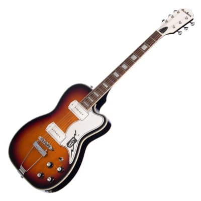 Airline Guitars Tuxedo - Sunburst - Hollowbody Vintage Reissue Electric Guitar - NEW! image 5