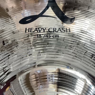 Zildjian A 18” Heavy Crash Cymbal Brilliant Finish image 2