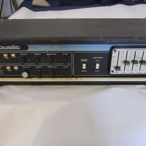 Acoustic Model 320 Bass Head Black & Blue | Reverb