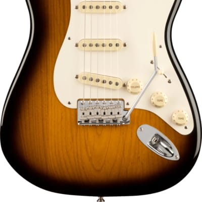 Fender American Vintage II 1957 Stratocaster Electric Guitar Maple Fingerboard, 2-Color Sunburst image 1