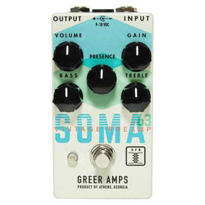 Reverb.com listing, price, conditions, and images for greer-amps-soma-63-vintage-preamp
