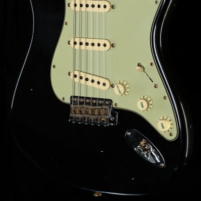 Fender Custom Shop Willcutt True '62 Stratocaster Journeyman Relic Black Large C (942) image 1
