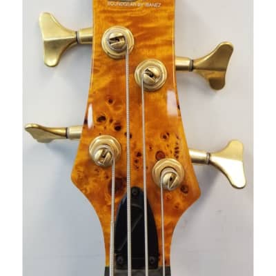 Ibanez SR800AM 4 String Electric Bass Guitar in Amber image 24