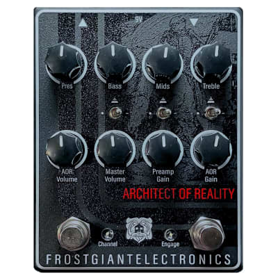 New Frost Giant Electronics Architect of Reality Dual Preamp Guitar Pedal image 2