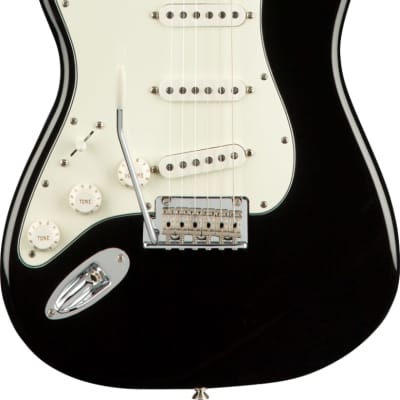 Fender Player Stratocaster Left-Handed Electric Guitar Pau Ferro FB, Black image 1