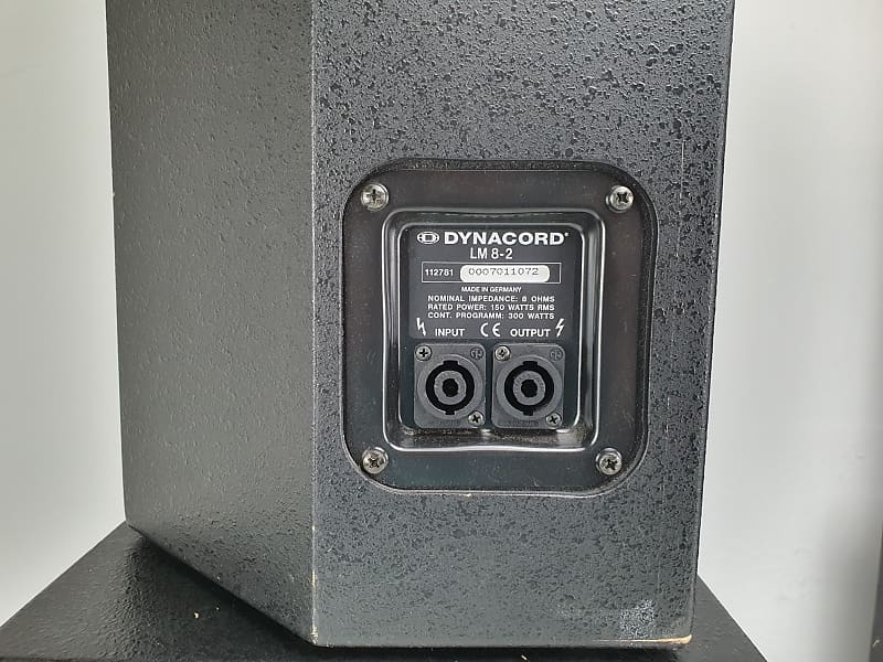 Dynacord LM 10-1 Sub and LM 8-2 full range top - PA | Reverb