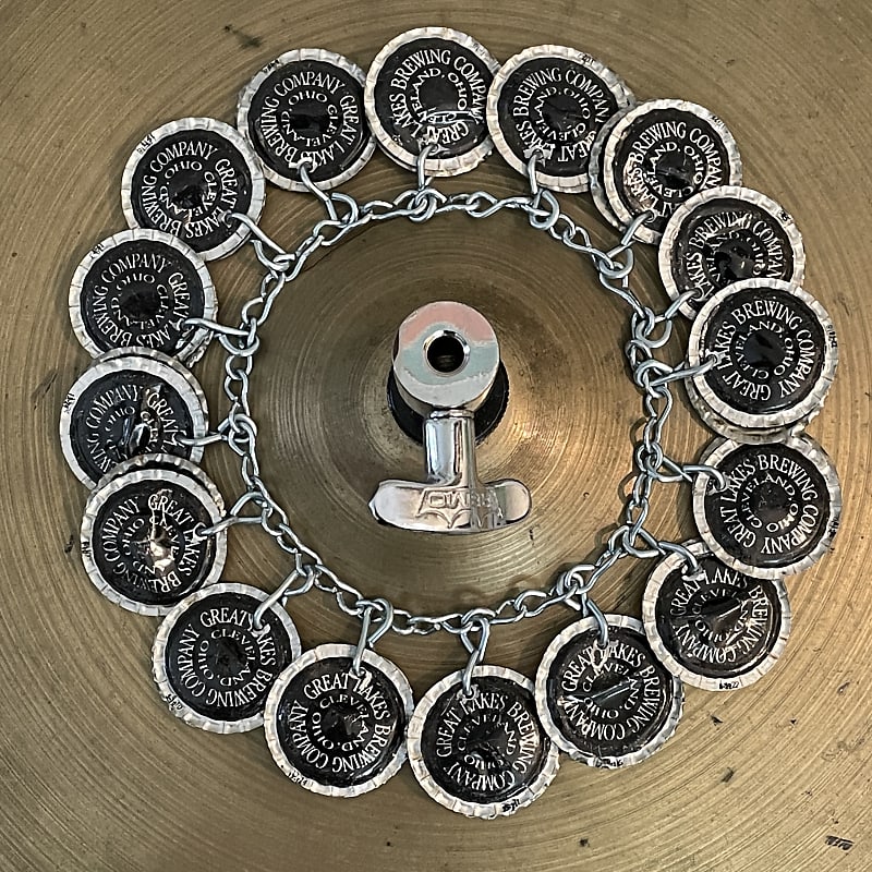 Upcycled Percussion - Bottle Cap Ching Ring - Hi Hat | Reverb