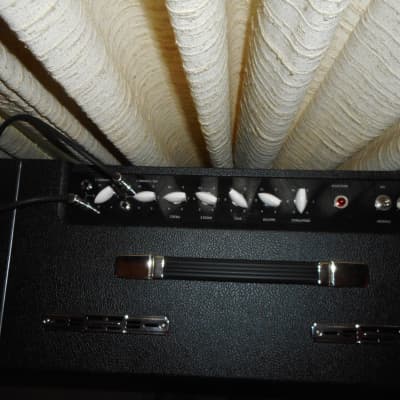 Park Custom Ordered P50m Hand wired EC Collins Cloth Top load head w/Vintage Knobs 2022 - Black / White image 2