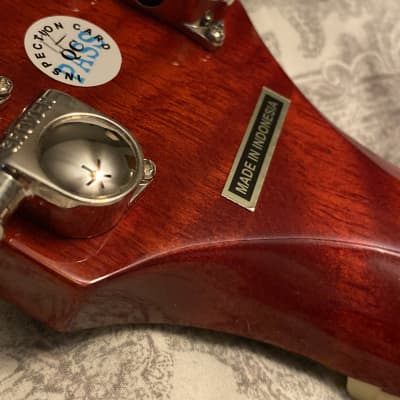 Epiphone Hummingbird 12 String 2022 - Cherry burst image 8