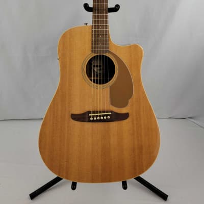 Fender Redondo Player Acoustic Guitar Jetty Black image 1