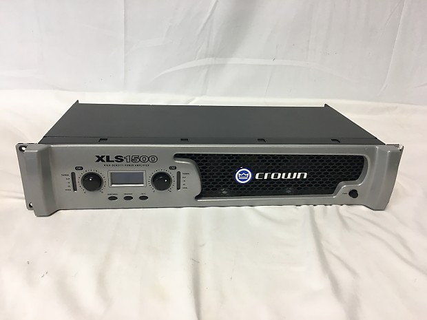 Crown XLS 1500 2-Channel High Density Power Amplifier image 1