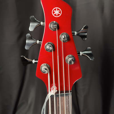 Yamaha TRBX305 CAR 5-String Electric Bass Guitar, Candy Apple Red image 4