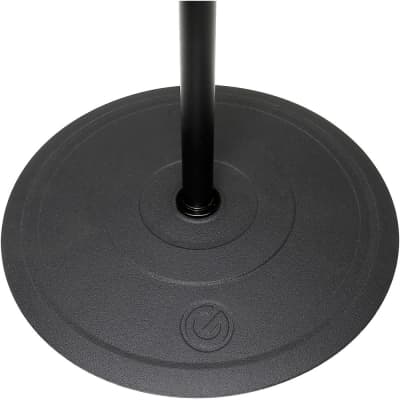 Gravity Stands Microphone Stand With Round Base - Black image 4