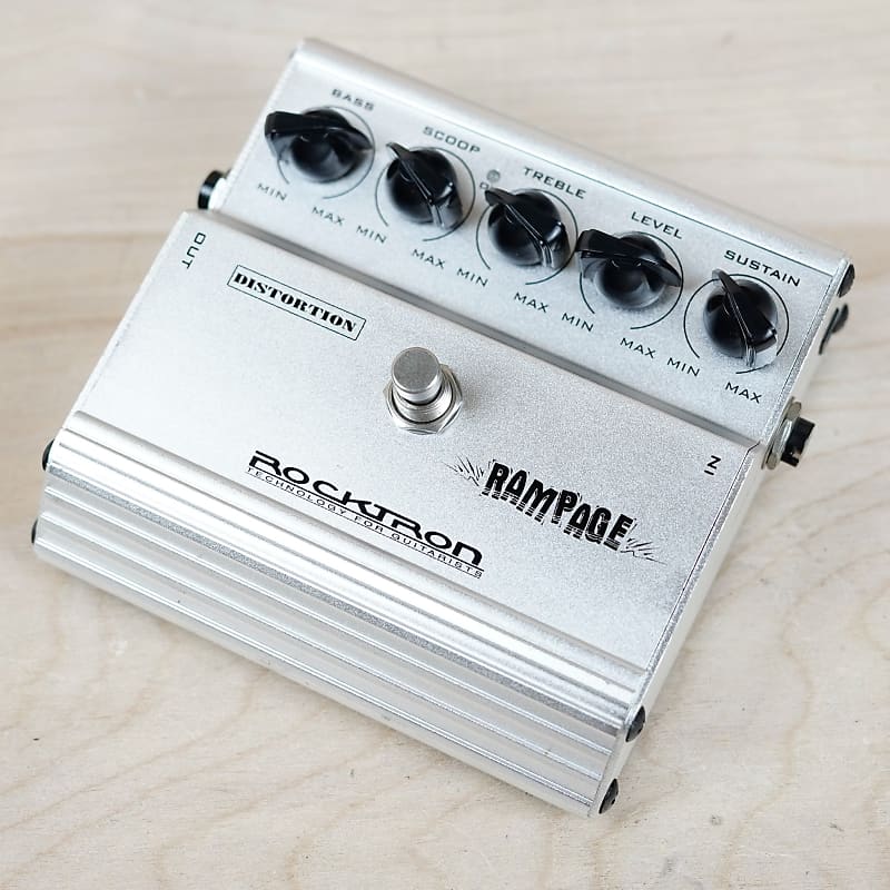 Rocktron Rampage Distortion Pedal Silver | Reverb The Netherlands