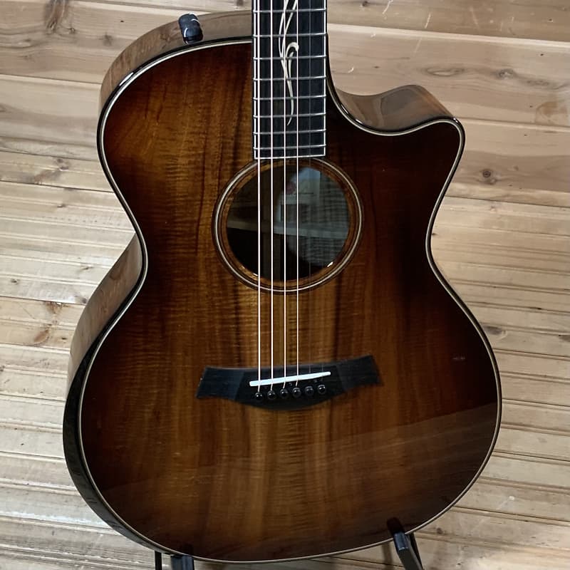Taylor Huber Breese's 50th Anniversary K24ce LTD Acoustic Guitar - Natural image 1
