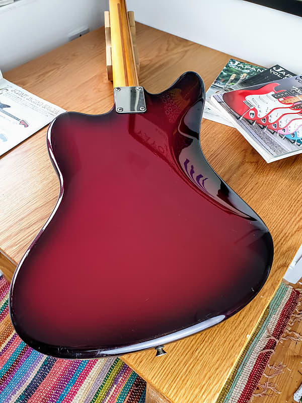 Fender Jaguar JGS-78 HH (99-02) - Gunmetal Red Burst, CIJ