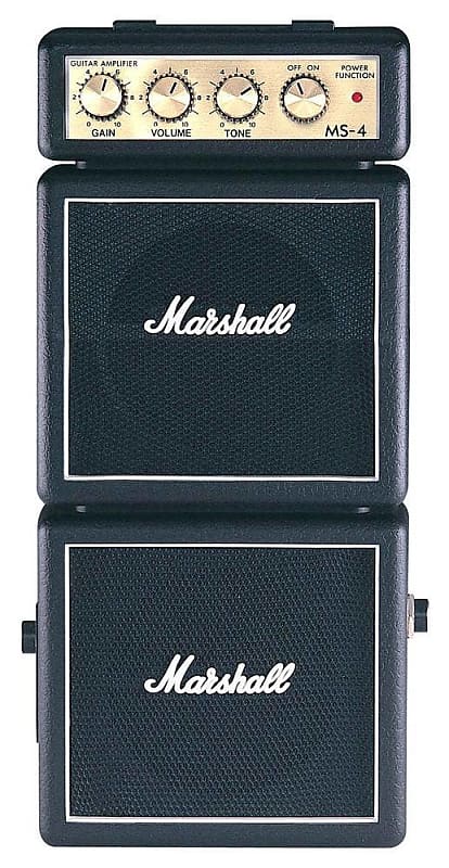 Marshall MS-4 Full Stack Mini Guitar Amplifier (VAT) image 1