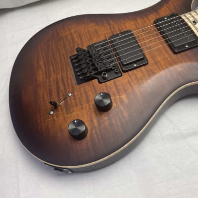 PRS Paul Reed Smith Dustie Waring Signature CE24 CE-24 Floyd Guitar with Gig Bag 2020 - Burnt Amber Smokeburst image 6