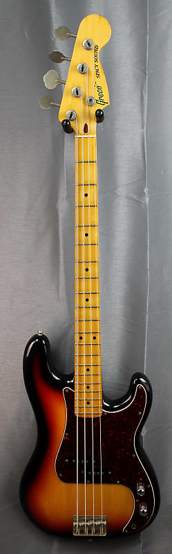 Greco SPACY SOUND PB450 プレジジョンベース Greco SPACY SOUND PB450 プレジジョンベース BASS DEMO: Greco Spacy