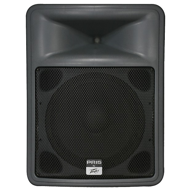 Peavey PR15 Portable Passive PA Speaker Pair with Stands and
