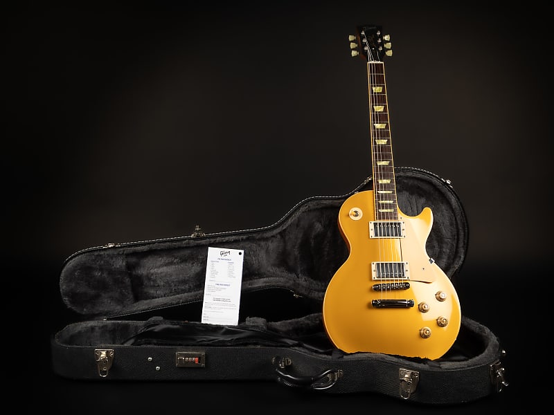 2007 Gibson Les Paul Classic 1960 Reissue - Gold Top | USA Amber