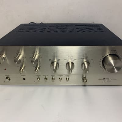 品)ONKYO A-907X(S) Silver Integrated Stereo Amplifier-