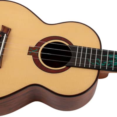 Flight A10 SC Cocobolo Dragon 10th Anniversary Tenor Ukulele New - Solid Engelmann Spruce image 4