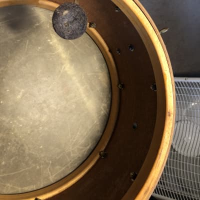 Immagine W.F.L. Ludwig  zephur  snare drum may be 1937  Has a  Badge 1937 lyre badge ? White Marine Pearl - 6