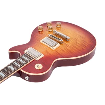 2015 Gibson Les Paul Traditional Electric Guitar, Heritage Cherry Sunburst, 150065445 image 2