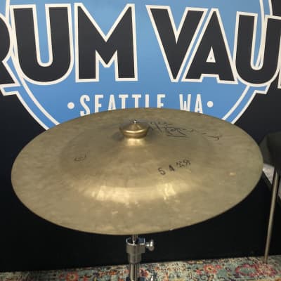 Wuhan Carmine Appice's 22" (21.5") China Cymbal, Autographed!! (#5) image 1