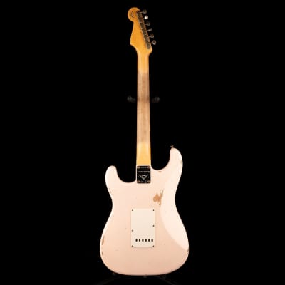 Fender Custom Shop Limited Edition 1959 Stratocaster Relic Super Faded Aged Shell Pink image 13