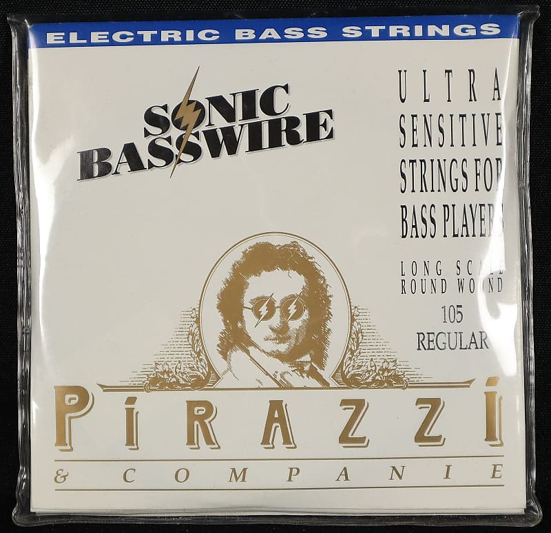 NOS Pirastro Pirazzi Sonic 45-105 Electric Bass Guitar String Set 683030 image 1