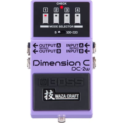 Yamaha DC-100 Dimension Chorus Guitar Effect Pedal with Box and 